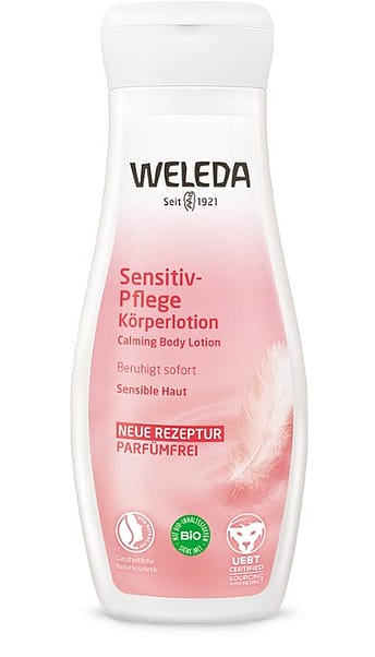 Lotiune de Corp cu Migdale pentru Piele Sensibila