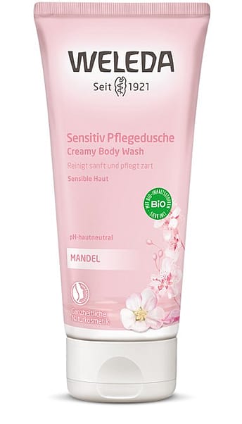Loţiune de Duş cu Migdale pentru Piele Sensibla