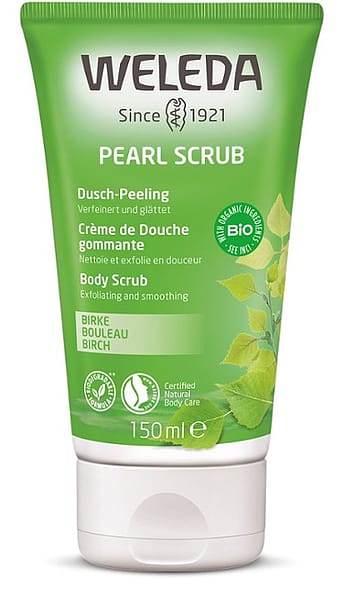 Loţiune de Duş Exfoliantă cu Mesteacăn