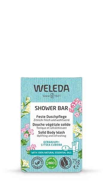 Săpun vegetal pentru duș cu Geranium si Litsea Cubeba