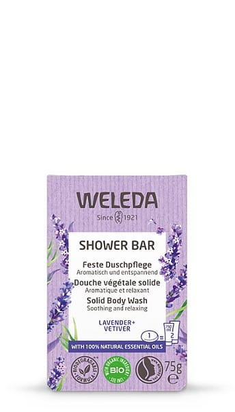 Săpun vegetal pentru duș cu Lavandă și Vetiver 