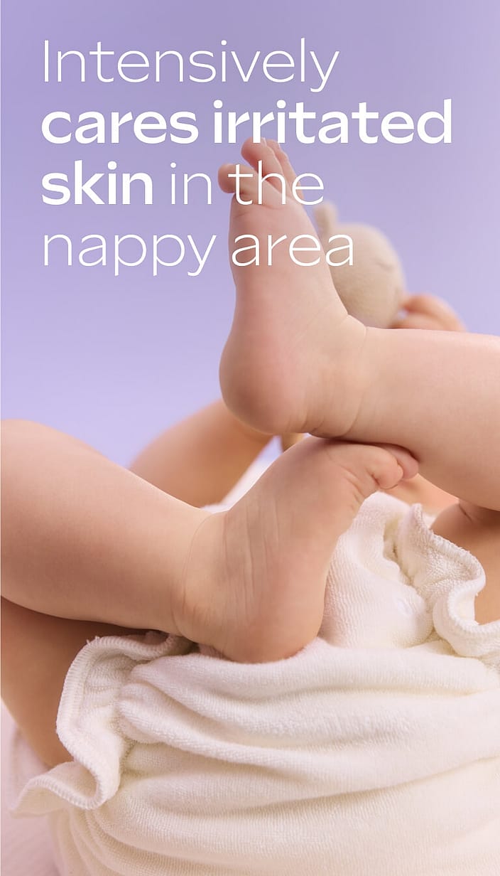 Baby Derma Cremă pentru zona scutecului 3 în1 cu nalbă albă