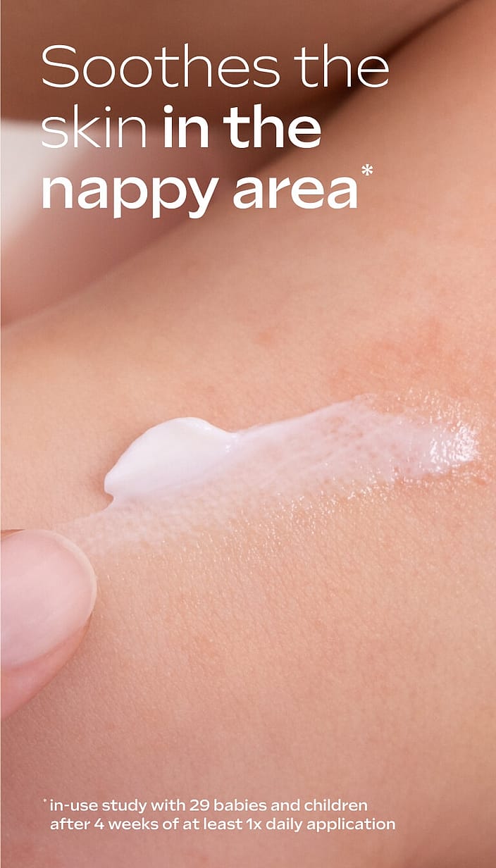 Baby Derma Cremă pentru zona scutecului 3 în1 cu nalbă albă