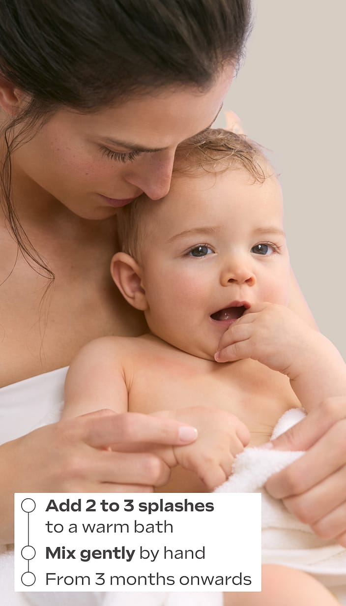 Baby Băiță cu gălbenele pentru zile reci