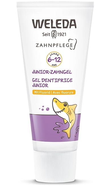 Gel de dinți Junior cu fluor, 50 ml (6-12 ani)