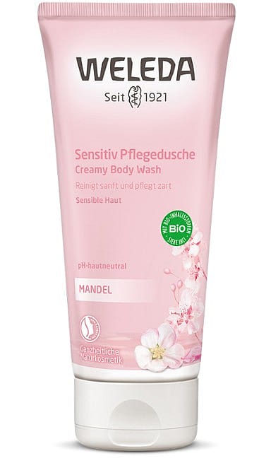 Loţiune de Duş cu Migdale pentru Piele Sensibla